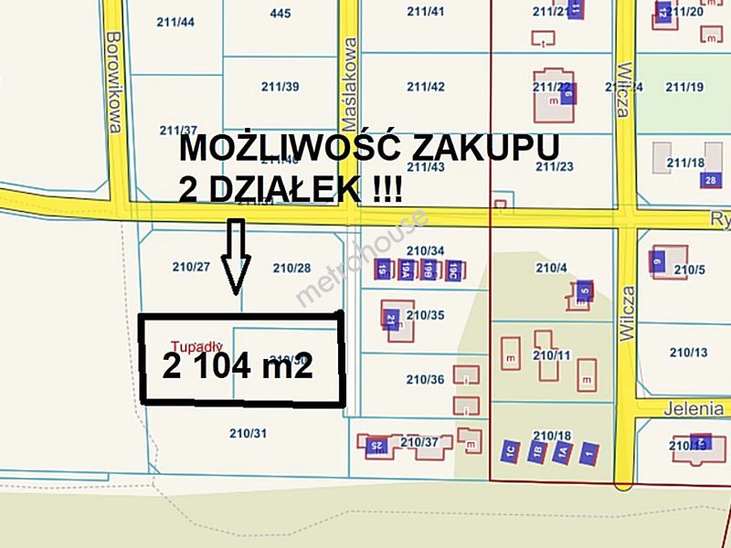Działka na sprzedaż, Pucki, Tupadły, Maślakowa