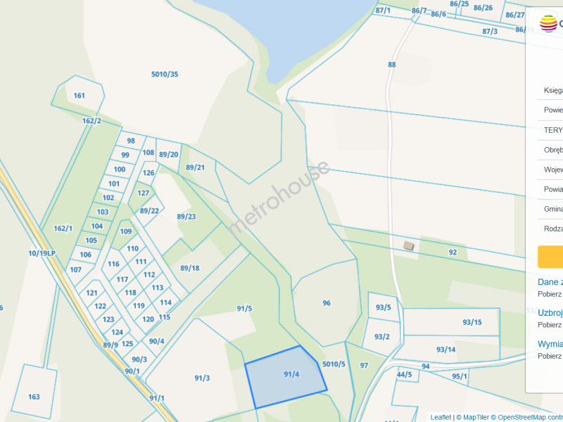 Działka na sprzedaż, Tucholski, Trzebciny