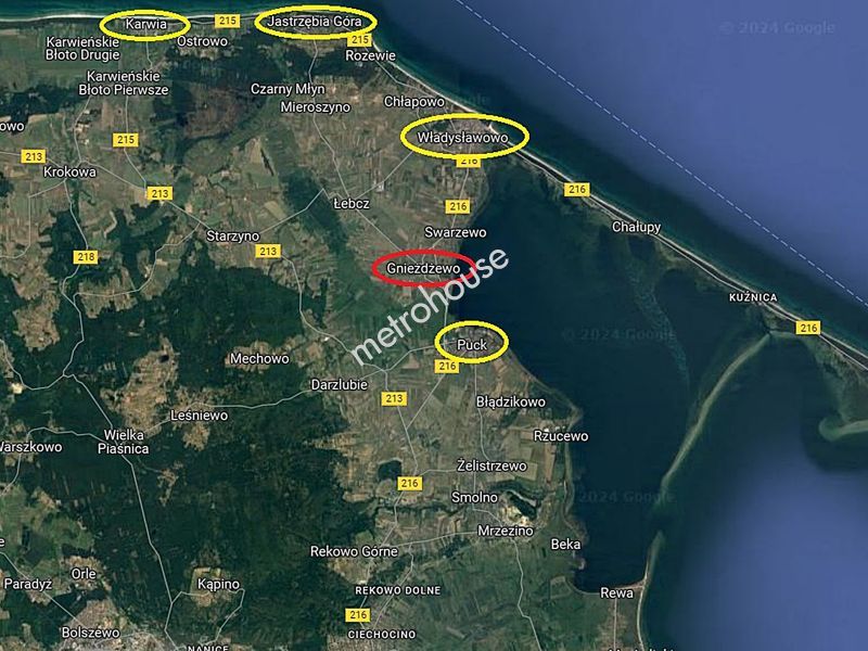 Działka na sprzedaż, Pucki, Gnieżdżewo, Nad Zatoką