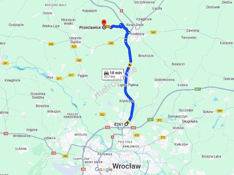Działka na sprzedaż, Trzebnicki, Przecławice, Strzelińska