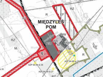 Działka na sprzedaż, Bialski, Międzyleś