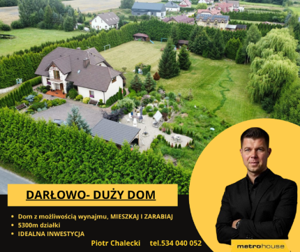 Sprzedaż Dom Reymonta, Darłowo, pow. sławieński