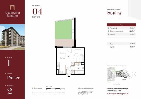 Sprzedaż Mieszkanie Miodowicza, Kielce