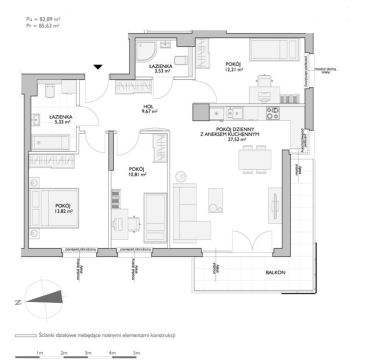 Sprzedaż Mieszkanie Kiełpinek, Gdańsk