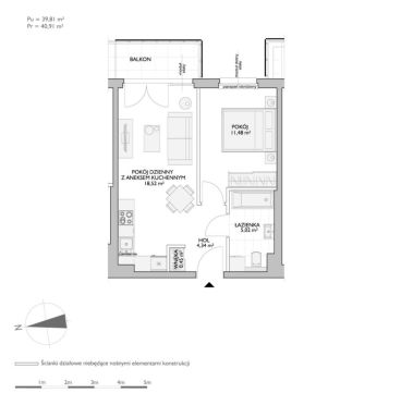 Sprzedaż Mieszkanie Kiełpinek, Gdańsk