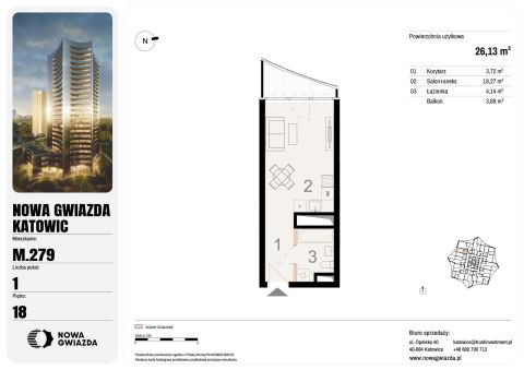 Sprzedaż Mieszkanie Śródmieście, Katowice